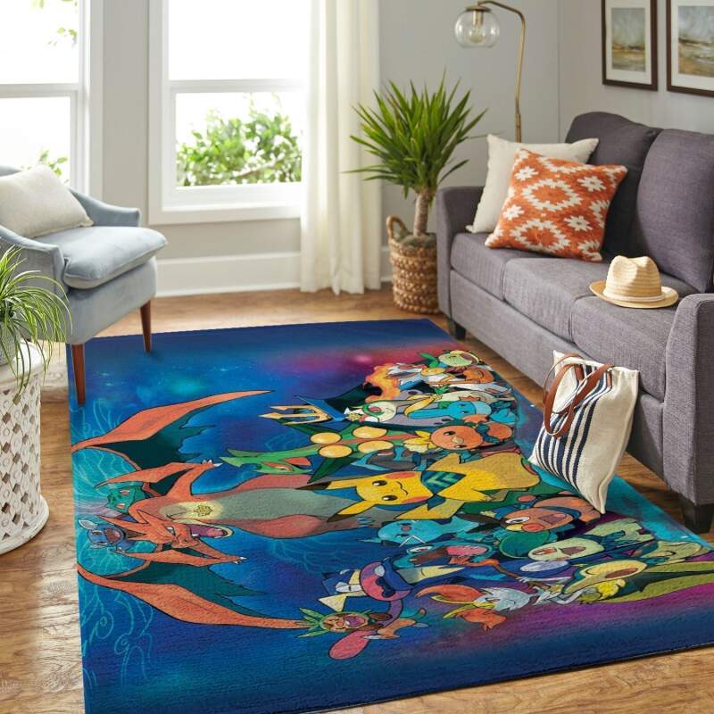 Amazon Pokemon Living Room Area Rug