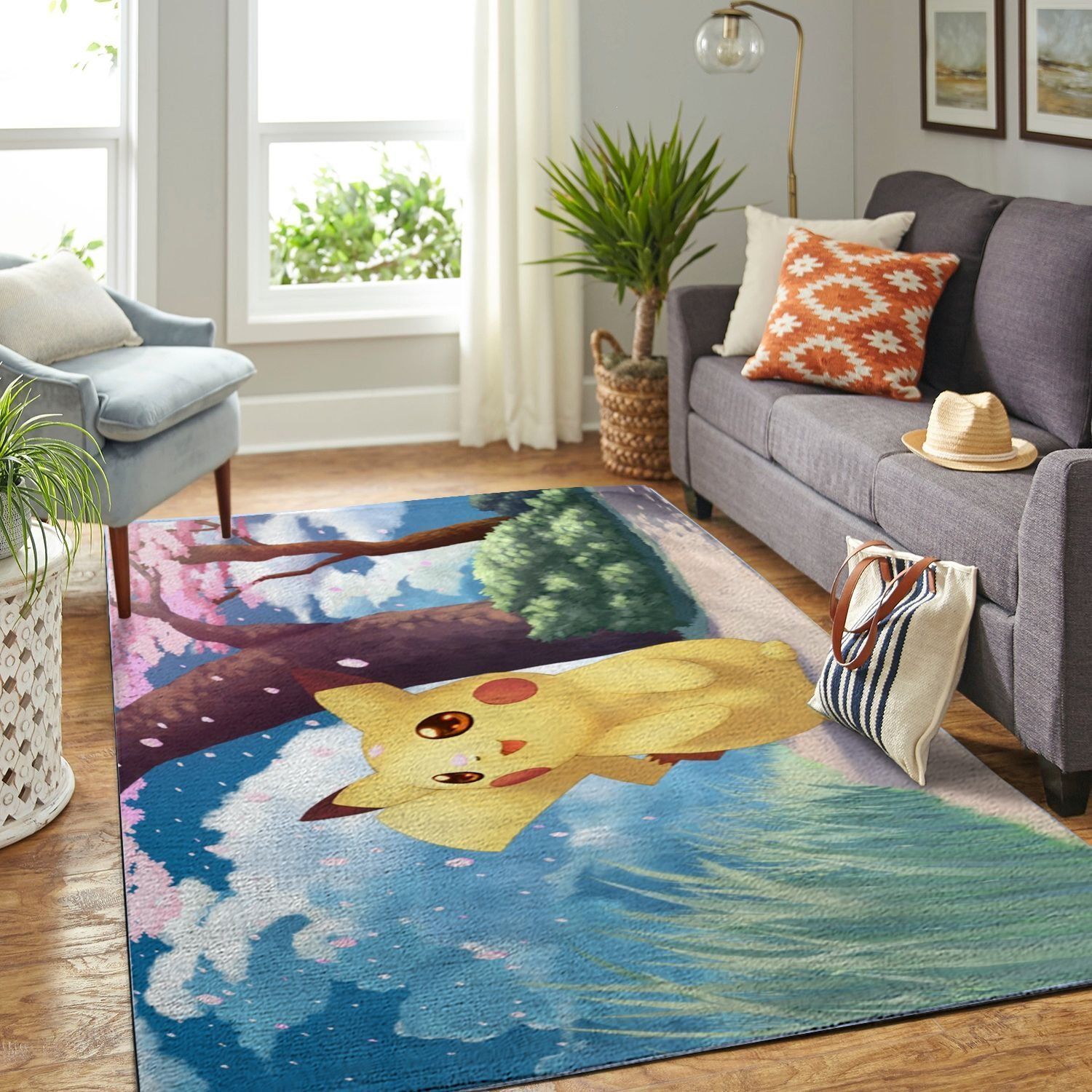 Amazon Pokemon Living Room Area Rug