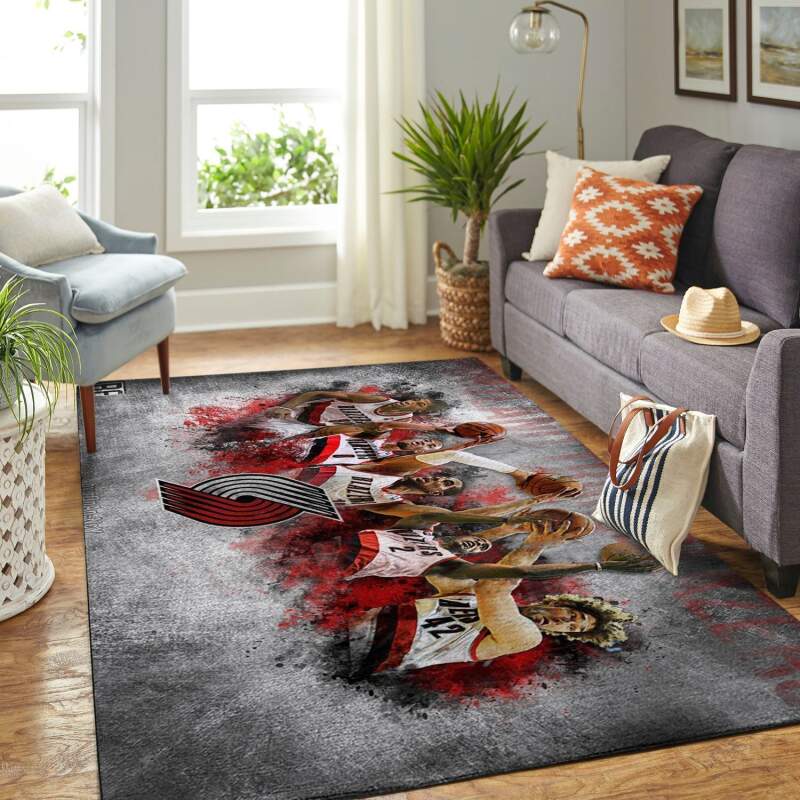 Amazon Portland Trail Blazers Living Room Area Rug