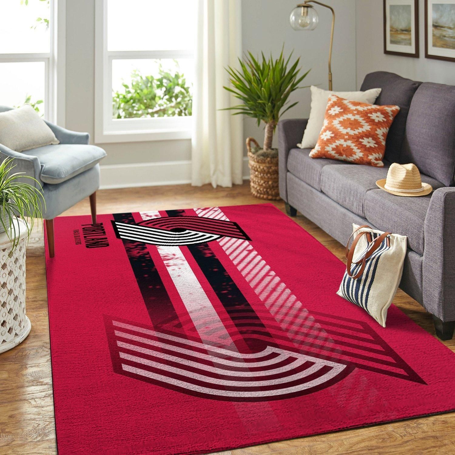 Amazon Portland Trail Blazers Living Room Area Rug