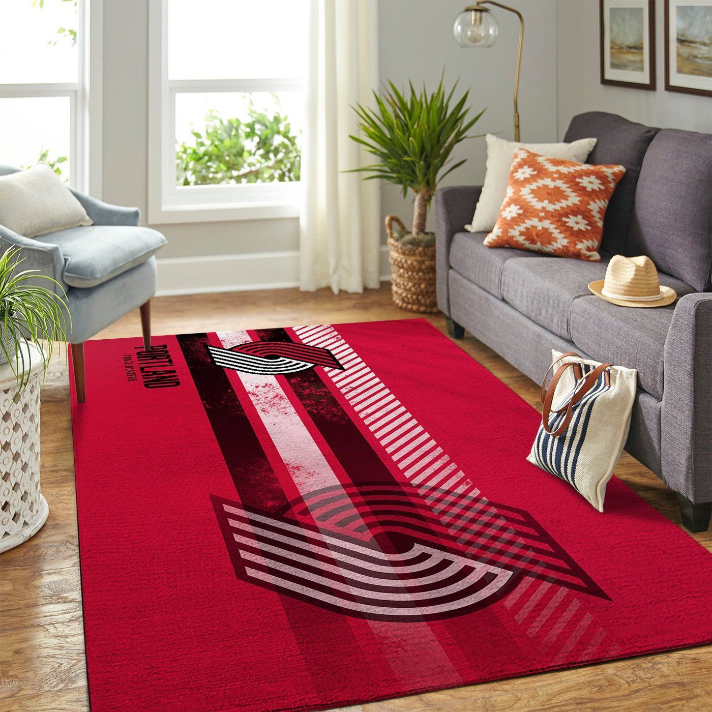 Amazon Portland Trailblazers Living Room Area Rug