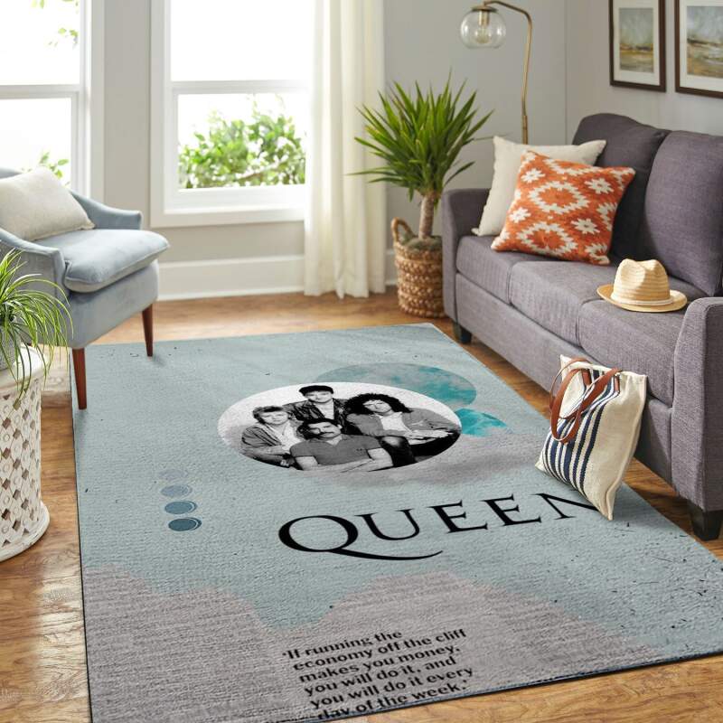 Amazon Queen Band Legend Living Room Area Rug