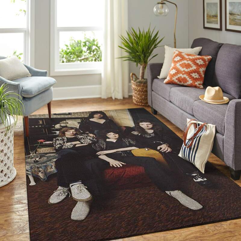 Amazon Queen Band Legend Living Room Area Rug