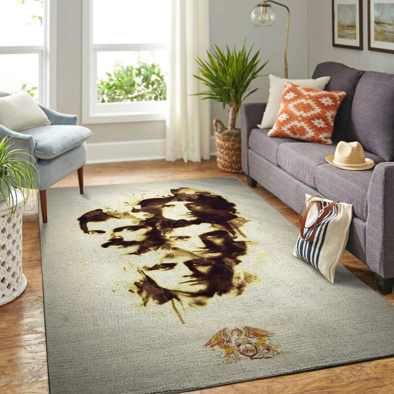 Amazon Queen Band Legend Living Room Area Rug