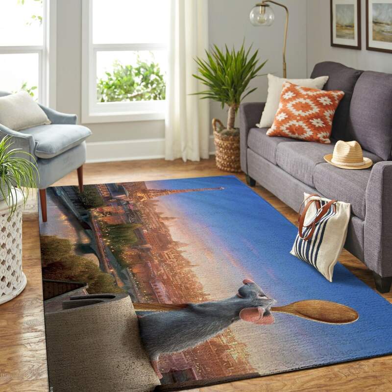 Amazon Ratatouille Living Room Area Rug