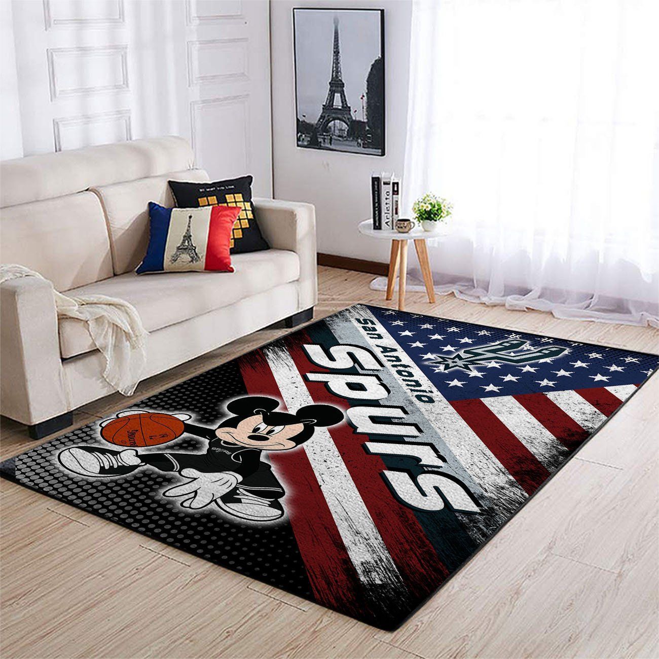 Amazon San Antonio Spurs Living Room Area Rug