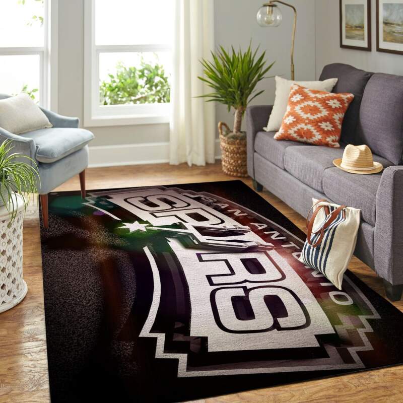 Amazon San Antonio Spurs Living Room Area Rug