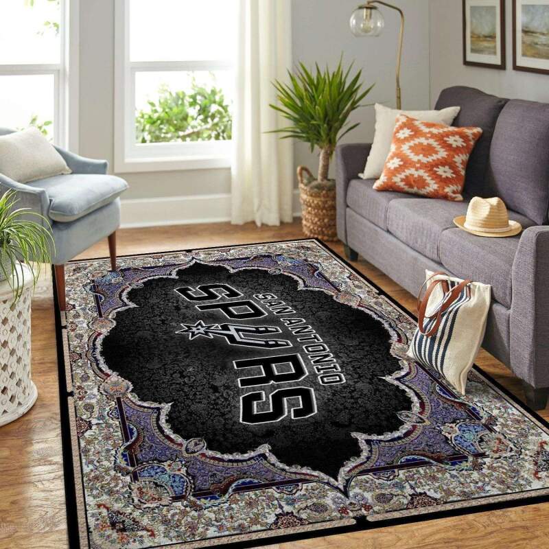 Amazon San Antonio Spurs Living Room Area Rug