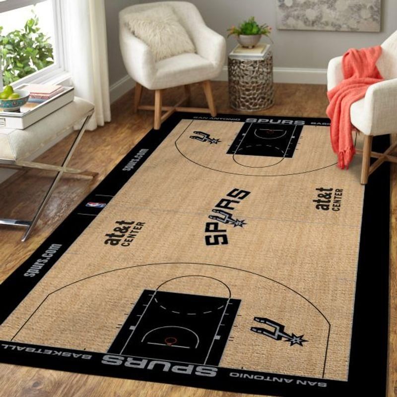 Amazon San Antonio Spurs Living Room Area Rug