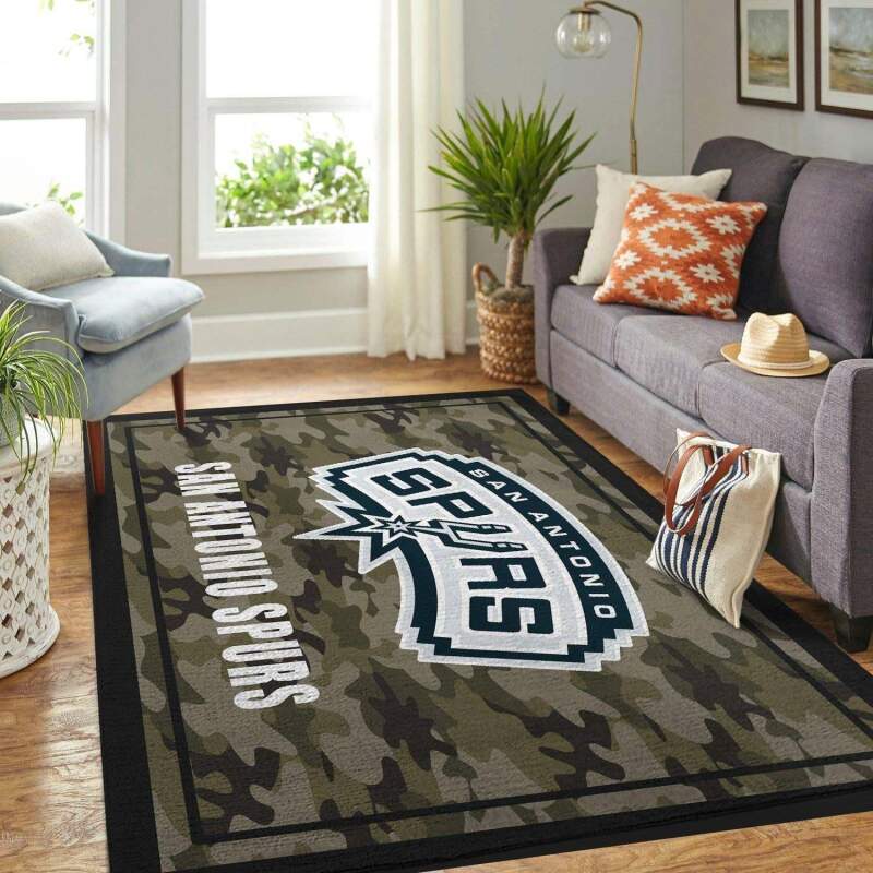 Amazon San Antonio Spurs Living Room Area Rug
