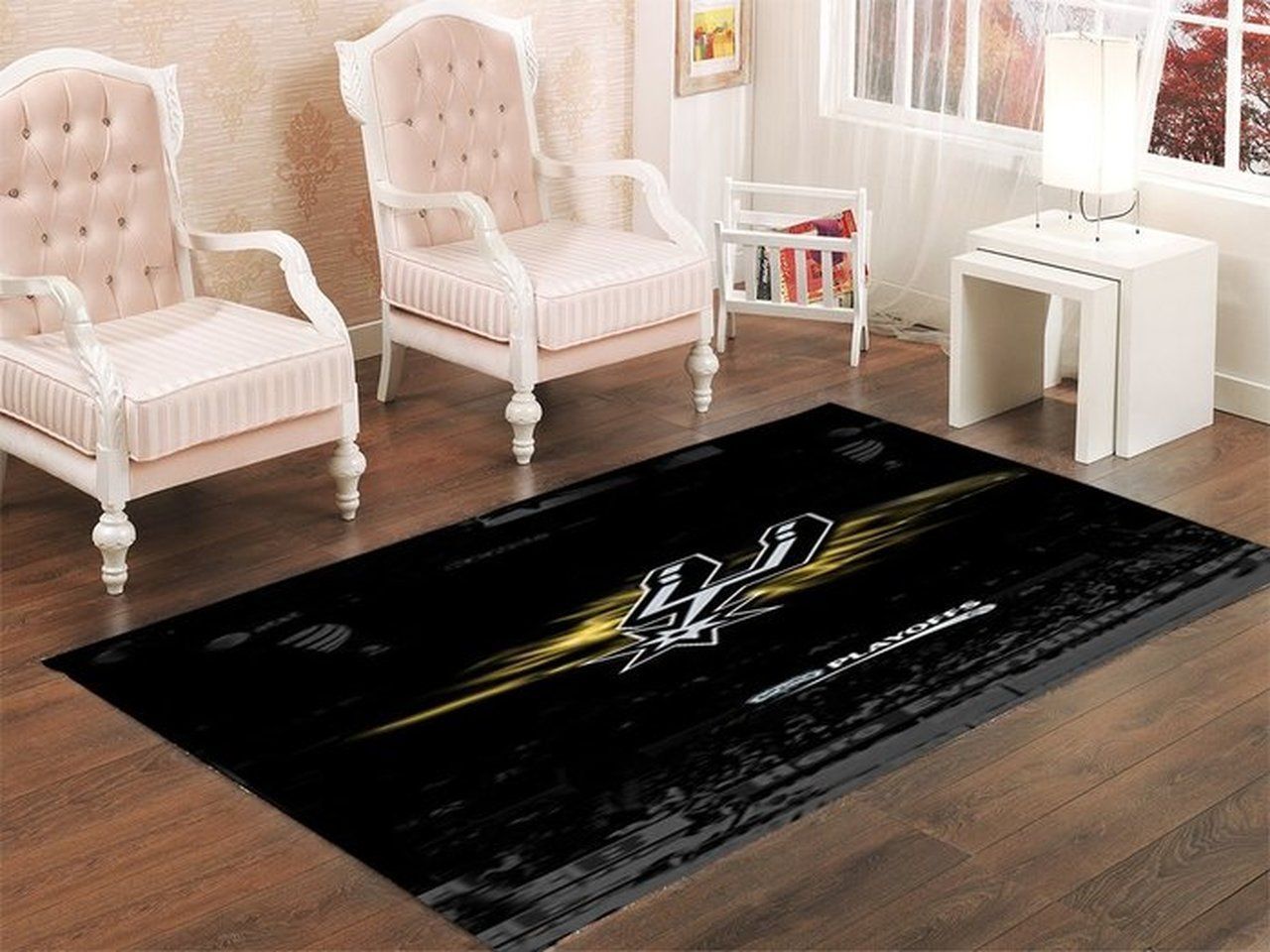 Amazon San Antonio Spurs Living Room Area Rug