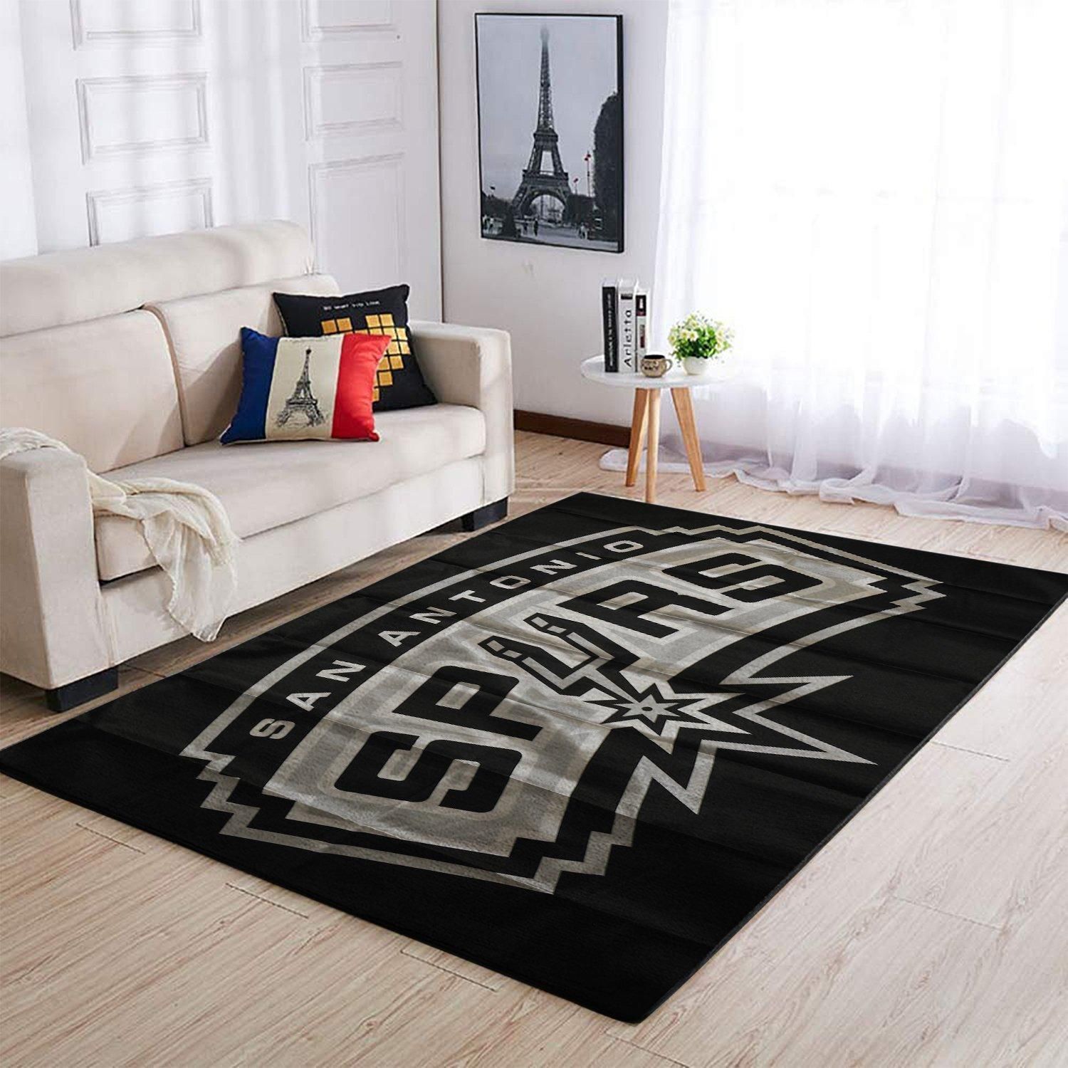 Amazon San Antonio Spurs Living Room Area Rug