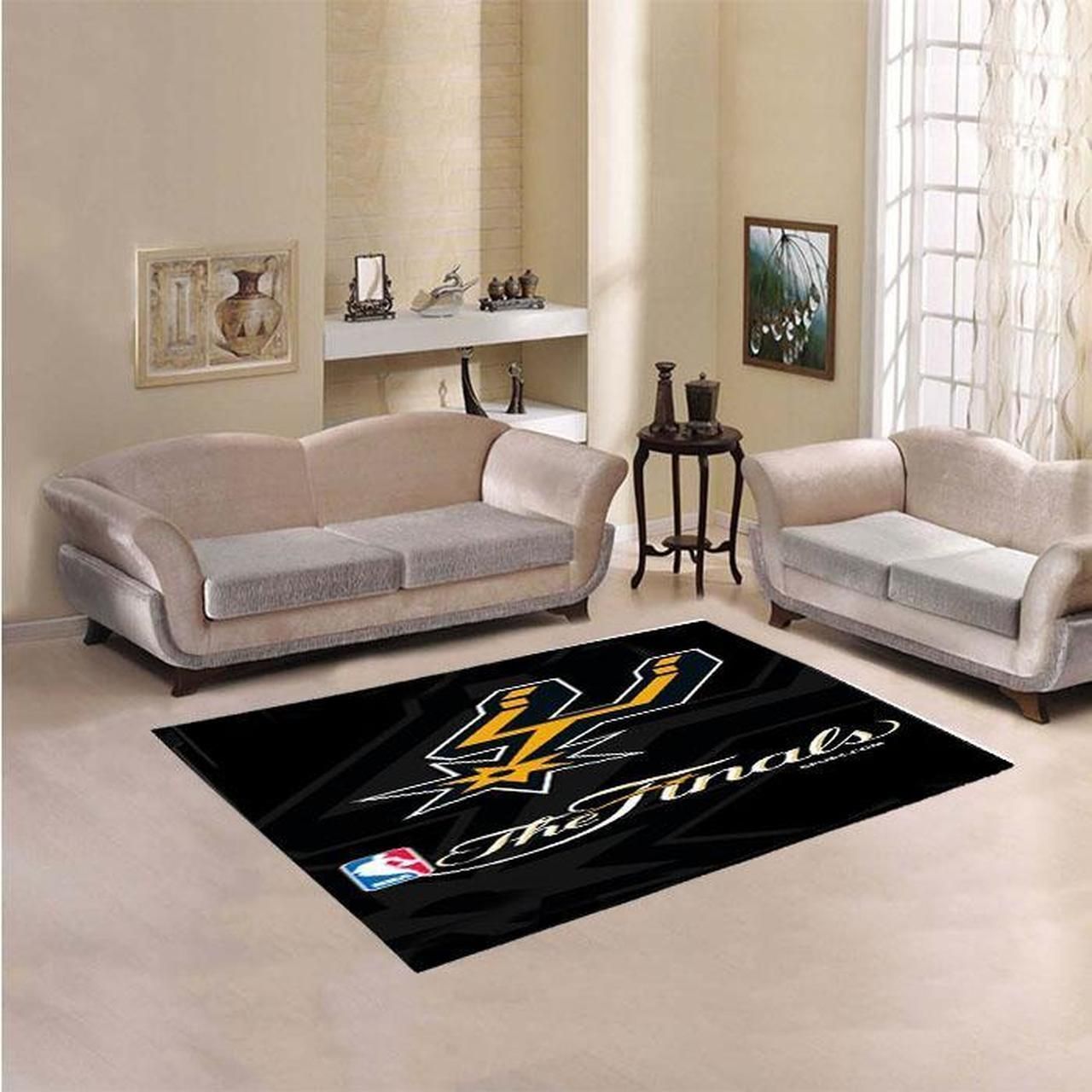 Amazon San Antonio Spurs Living Room Area Rug