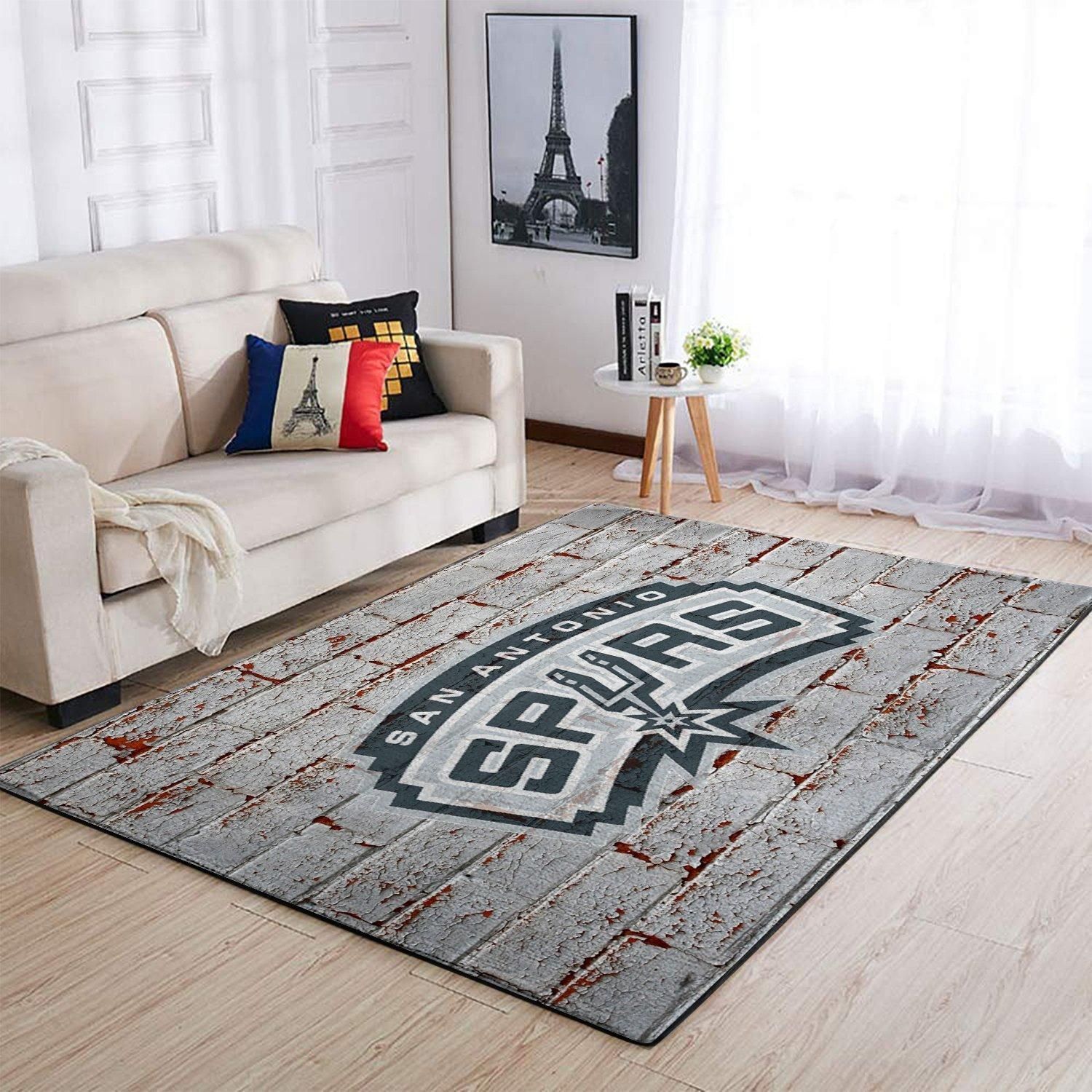Amazon San Antonio Spurs Living Room Area Rug