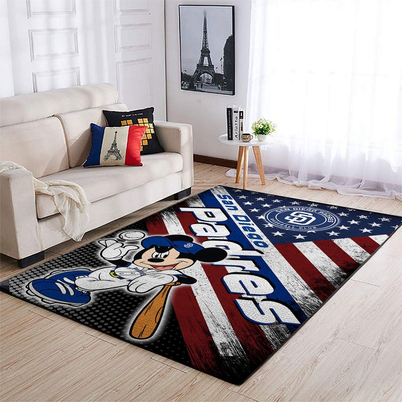 Amazon San Diego Padres Living Room Area Rug