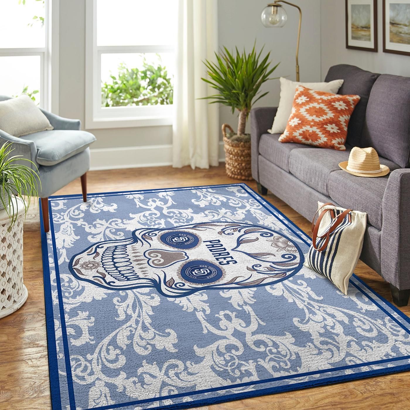 Amazon San Diego Padres Living Room Area Rug