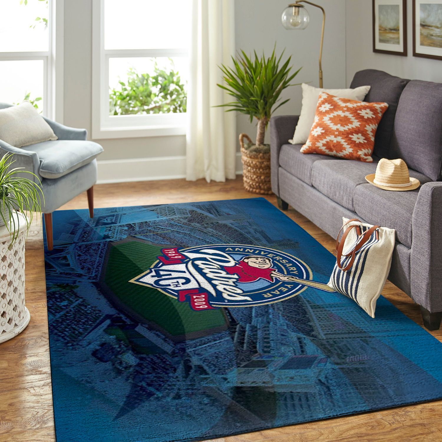 Amazon San Diego Padres Living Room Area Rug