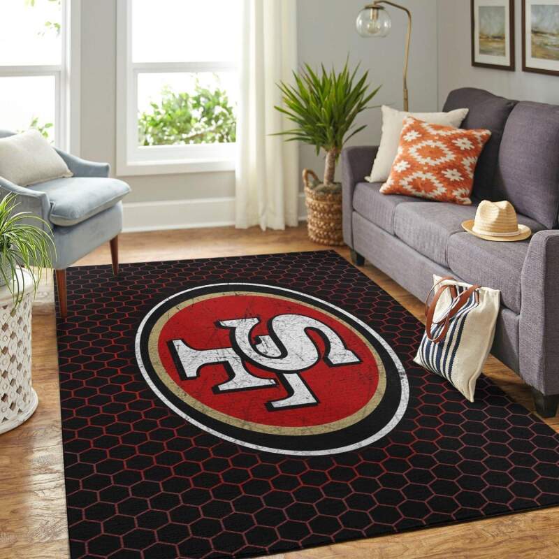 Amazon San Francisco 49ers Living Room Area Rug