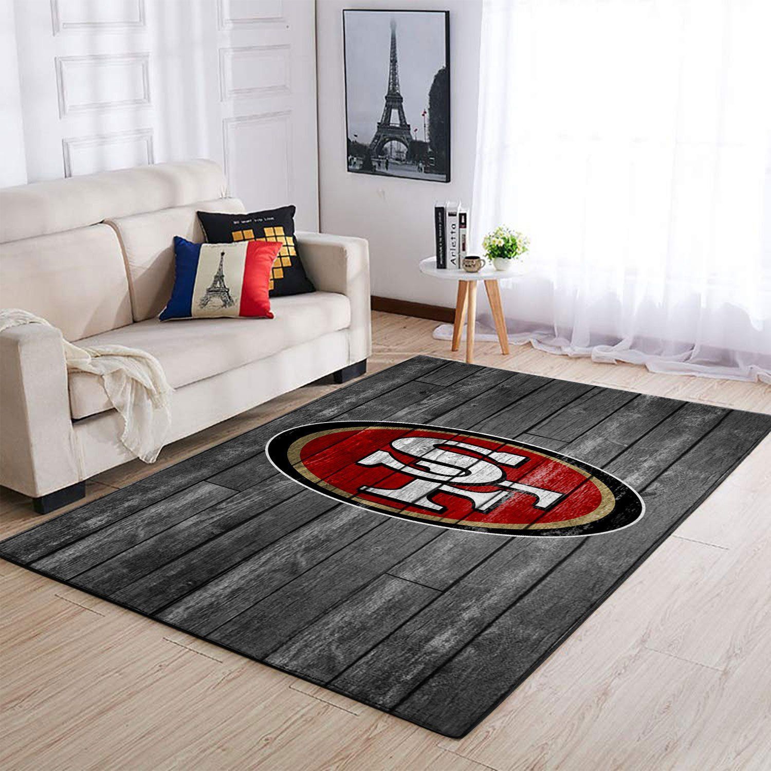 Amazon San Francisco 49ers Living Room Area Rug