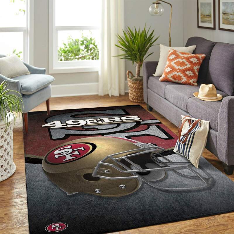 Amazon San Francisco 49ers Living Room Area Rug