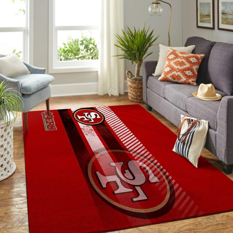 Amazon San Francisco 49ers Living Room Area Rug