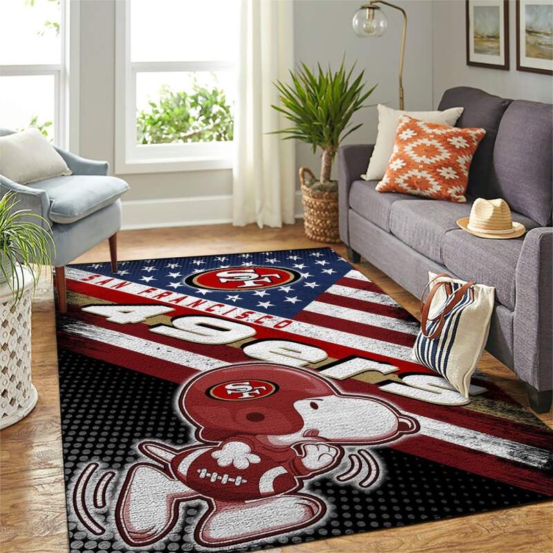 Amazon San Francisco 49ers Living Room Area Rug
