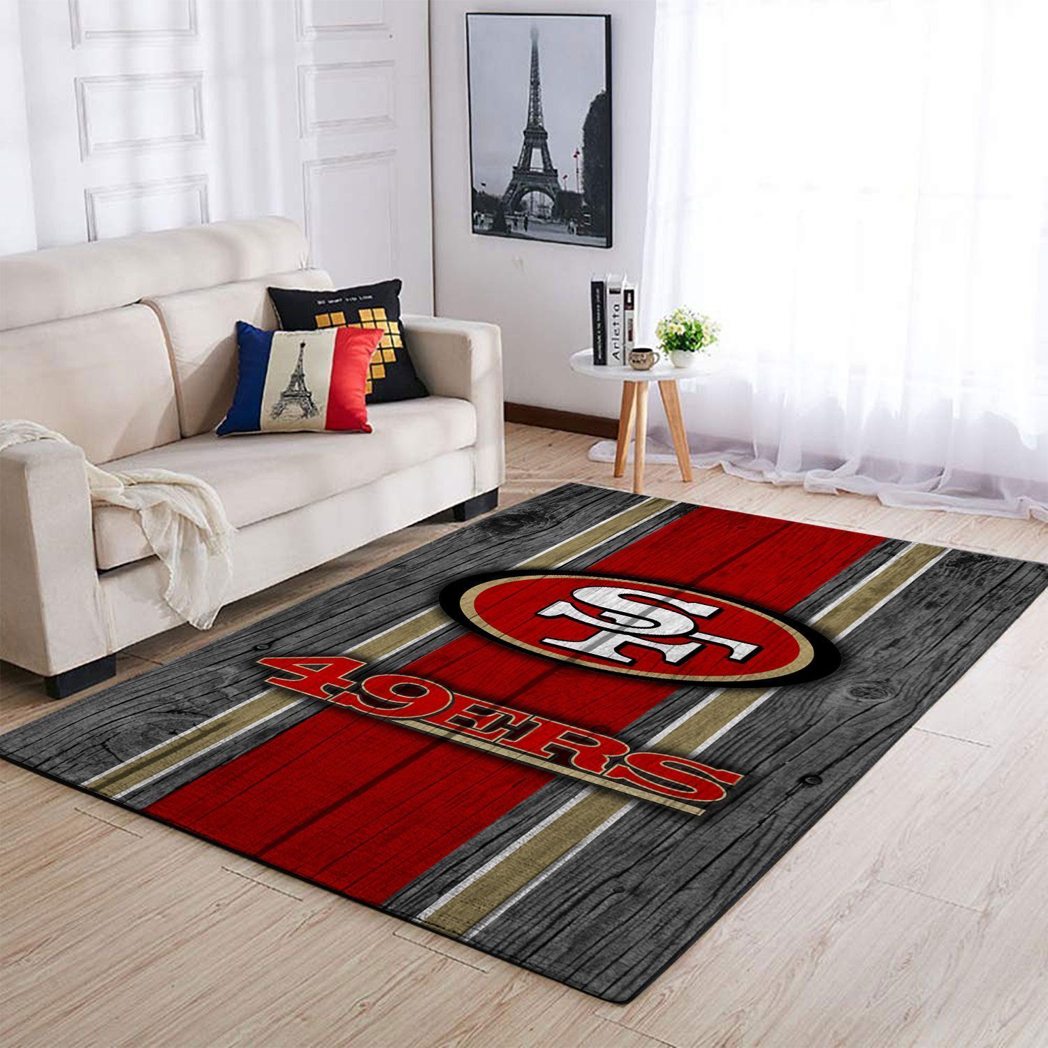 Amazon San Francisco 49ers Living Room Area Rug