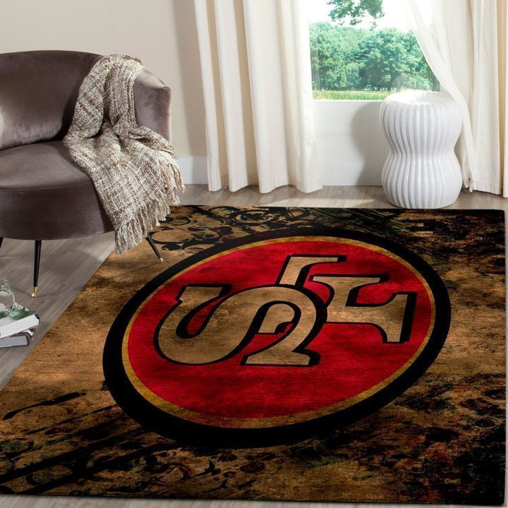Amazon San Francisco 49ers Living Room Area Rug