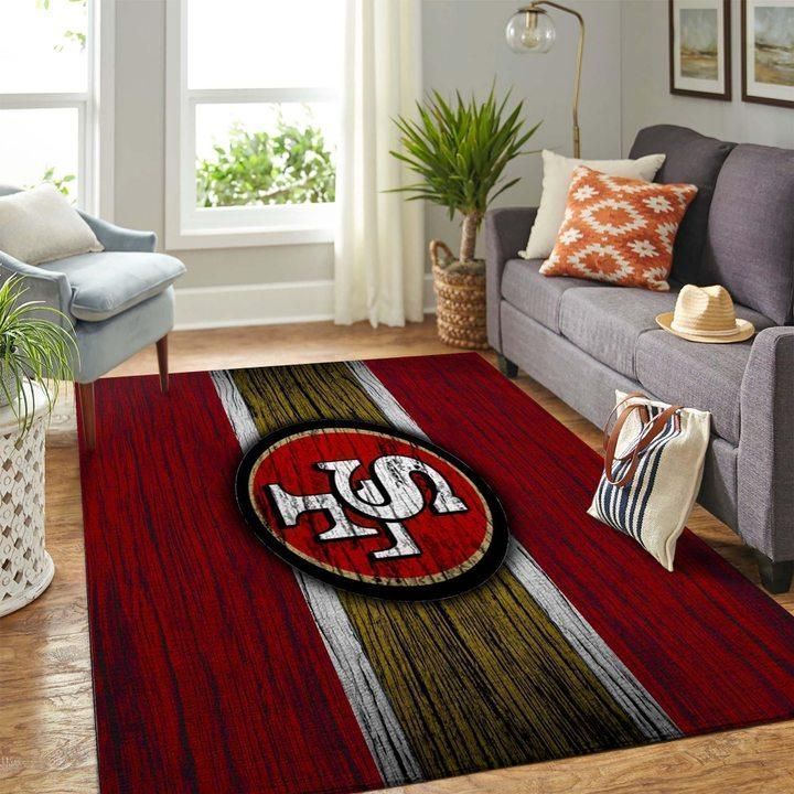 Amazon San Francisco 49ers Living Room Area Rug