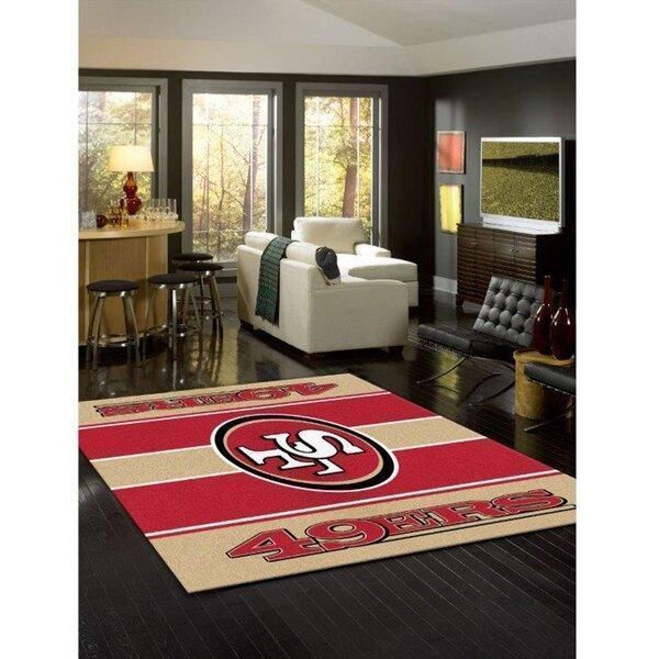 Amazon San Francisco 49ers Living Room Area Rug