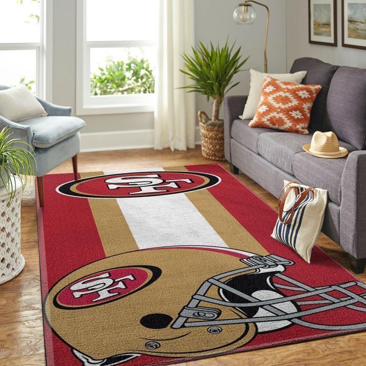 Amazon San Francisco 49ers Living Room Area Rug