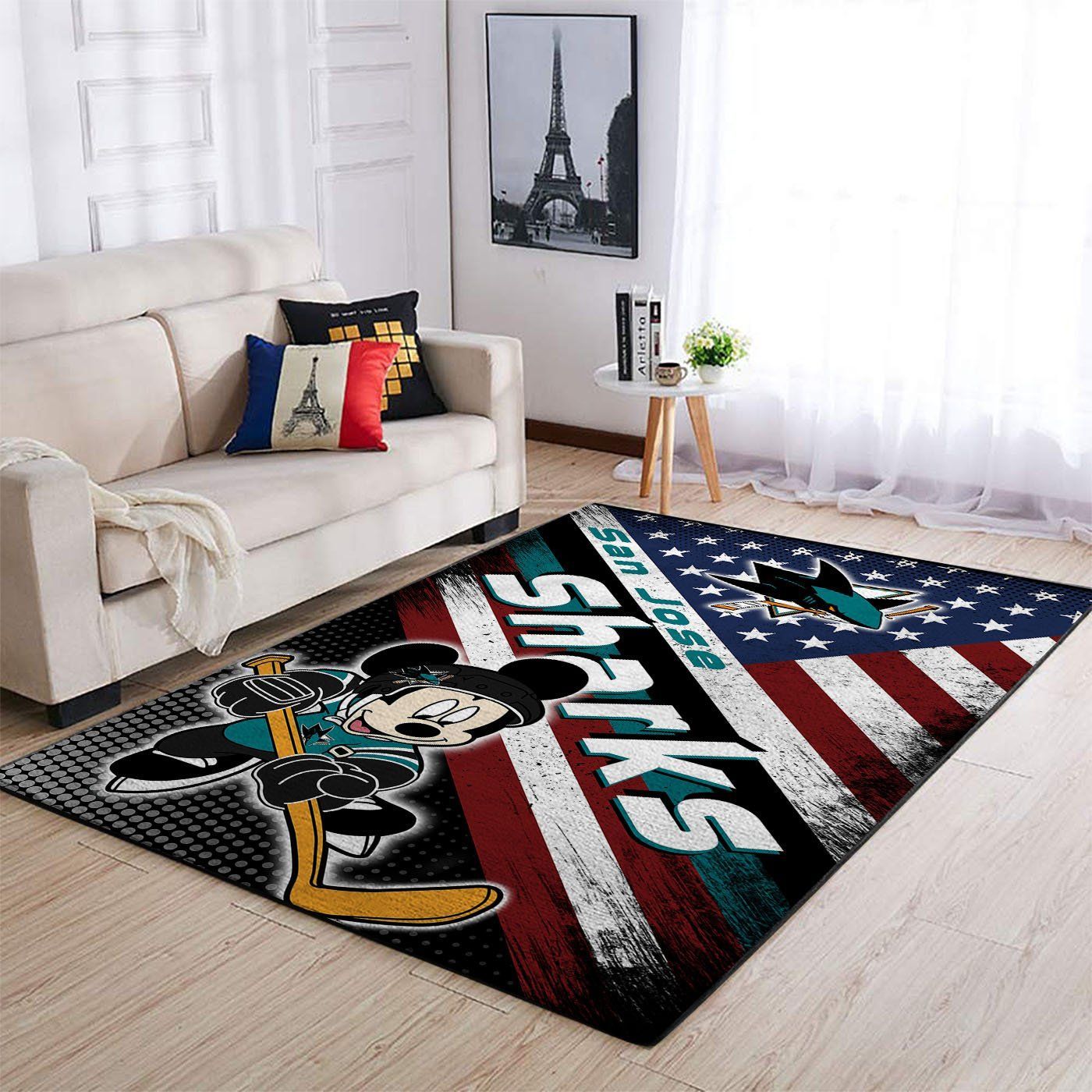 Amazon San Jose Sharks Living Room Area Rug