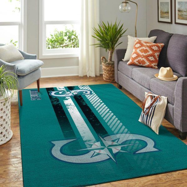 Amazon Seattle Mariners Living Room Area Rug