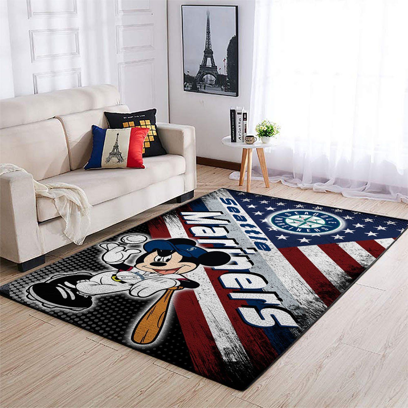 Amazon Seattle Mariners Living Room Area Rug