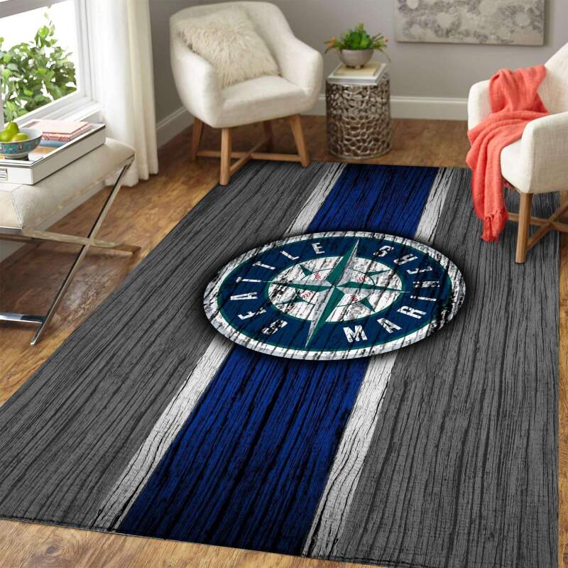 Amazon Seattle Mariners Living Room Area Rug