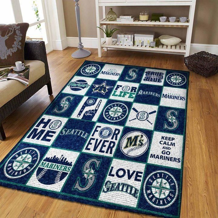 Amazon Seattle Mariners Living Room Area Rug