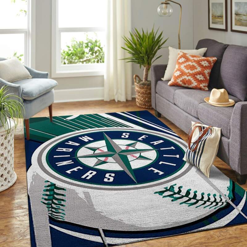 Amazon Seattle Mariners Living Room Area Rug