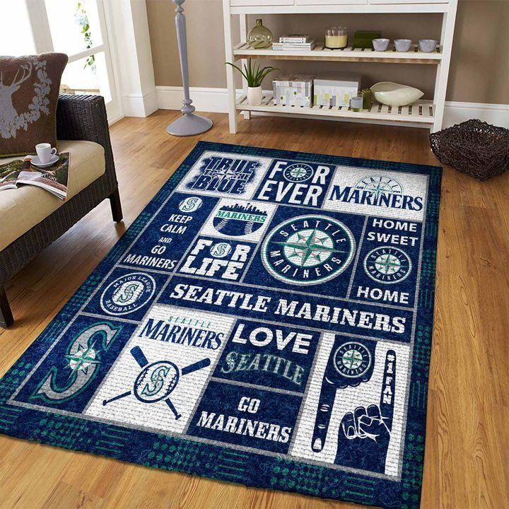 Amazon Seattle Mariners Living Room Area Rug