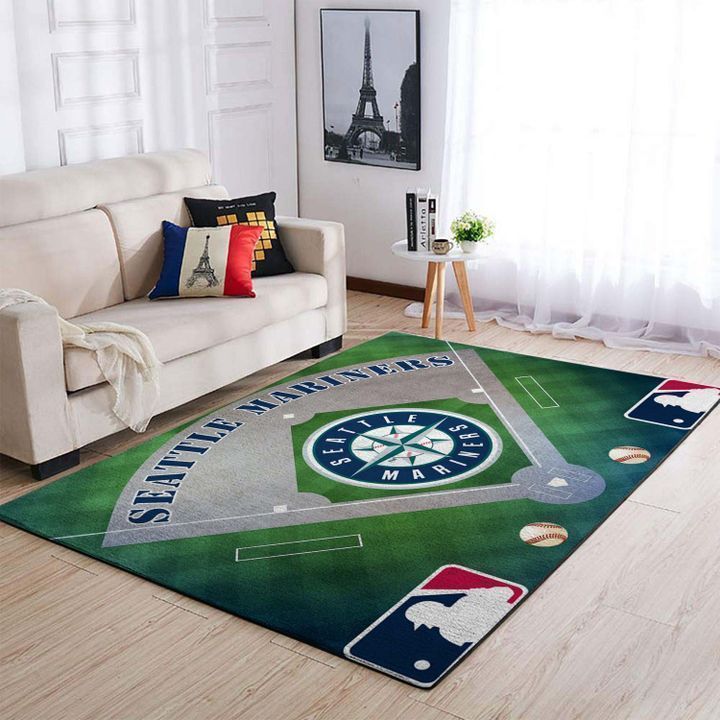 Amazon Seattle Mariners Living Room Area Rug