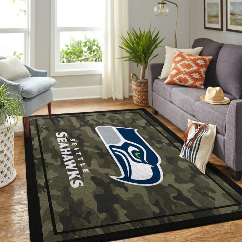 Amazon Seattle Seahawks Living Room Area Rug