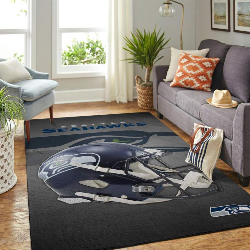 Amazon Seattle Seahawks Living Room Area Rug