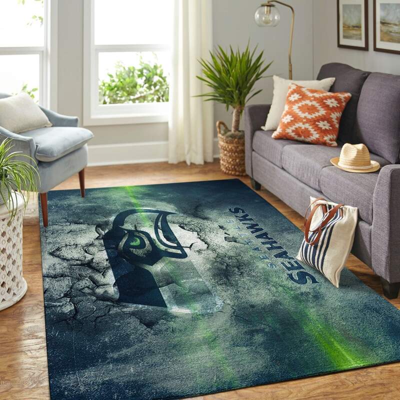 Amazon Seattle Seahawks Living Room Area Rug