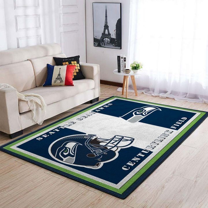 Amazon Seattle Seahawks Living Room Area Rug