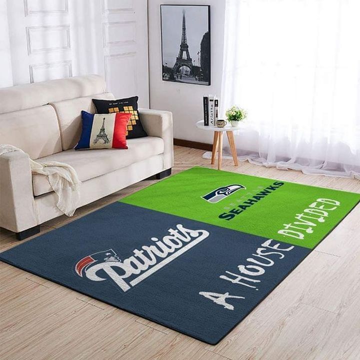 Amazon Seattle Seahawks Living Room Area Rug
