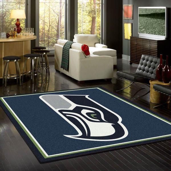 Amazon Seattle Seahawks Living Room Area Rug