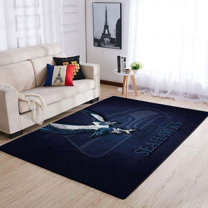Amazon Seattle Seahawks Living Room Area Rug
