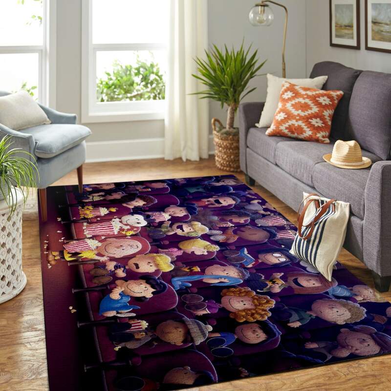Amazon Snoopy Dog And Peanuts Comic Living Room Area Rug
