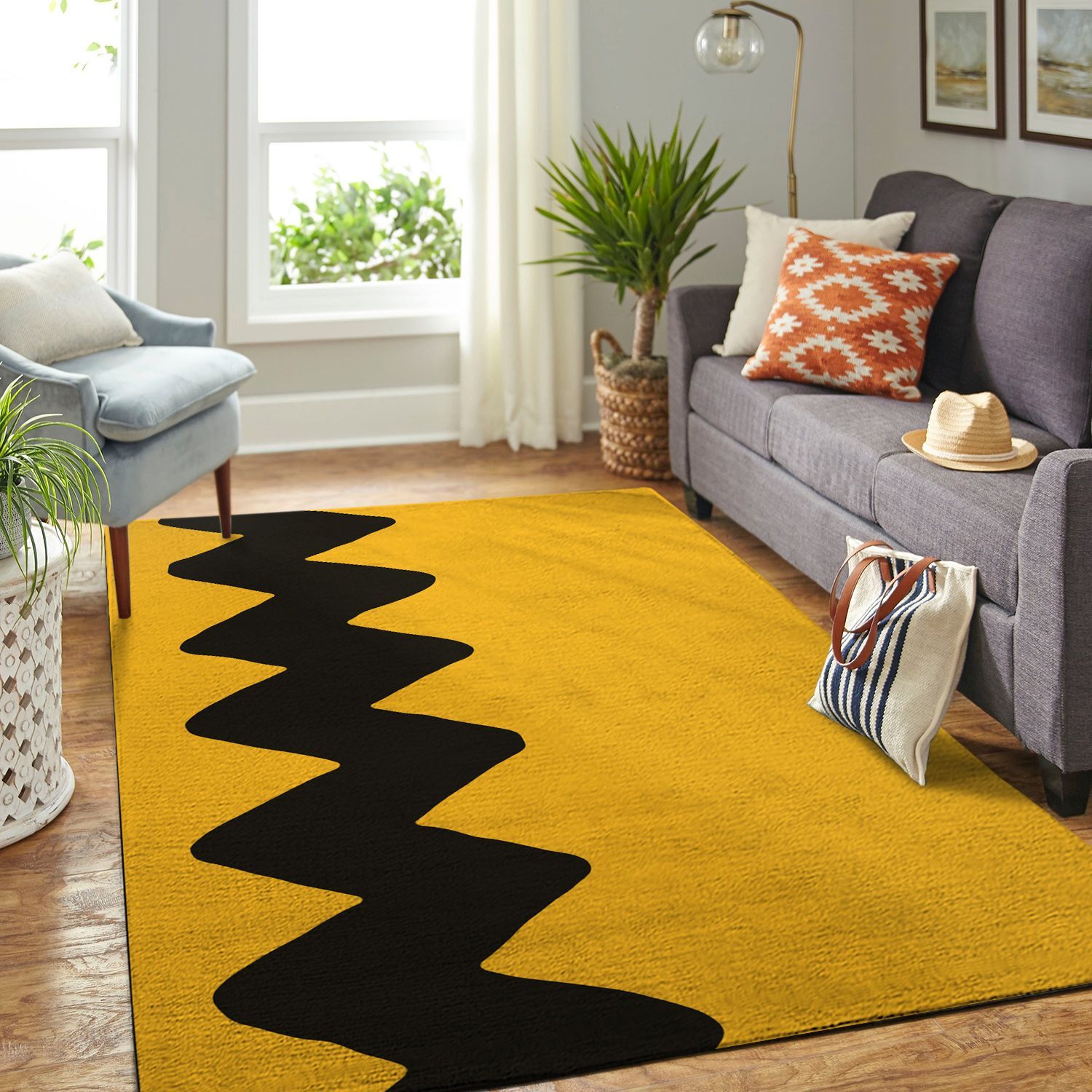 Amazon Snoopy Dog And Peanuts Comic Living Room Area Rug