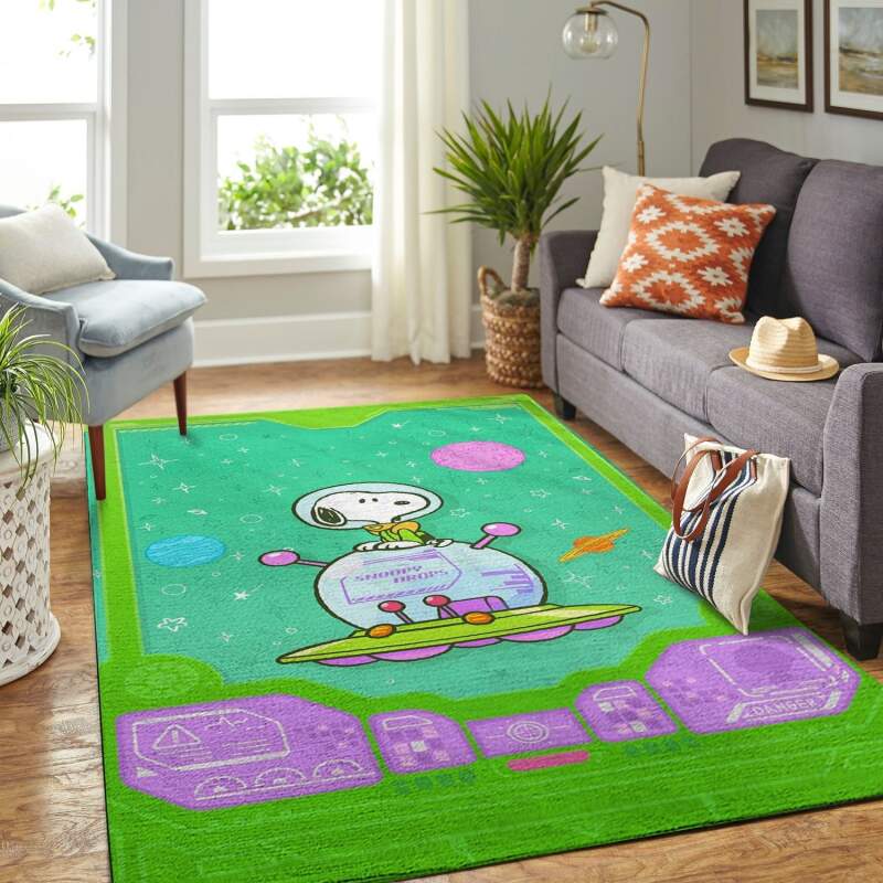 Amazon Snoopy Dog And Peanuts Comic Living Room Area Rug