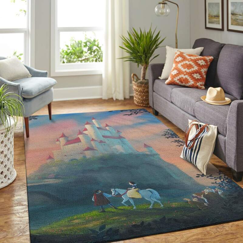 Amazon Snow White And Seven Dwarfs Living Room Area Rug